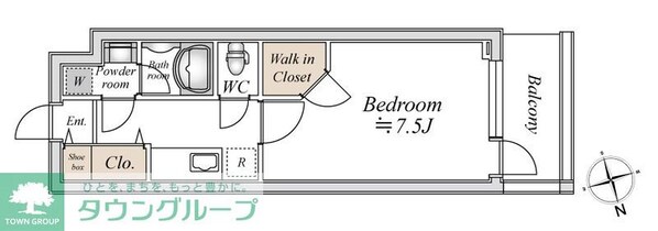 アンビックス・プリアの物件間取画像